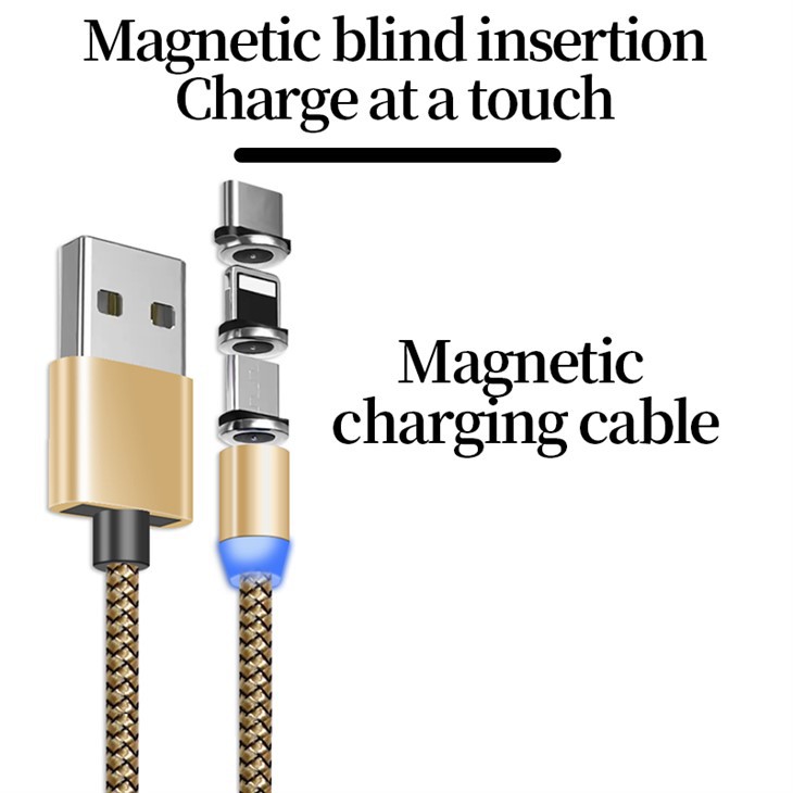 Magnētiskais savienojuma USB kabelis